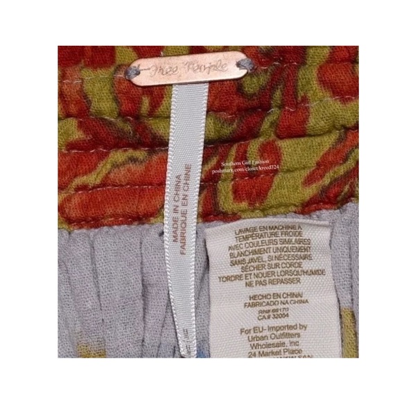 FREE PEOPLE Maxi Skirt Intricate Long Draped Swing - Picture 7 of 8